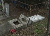 В Луганской области пятиклассники 3 дня громили кладбище